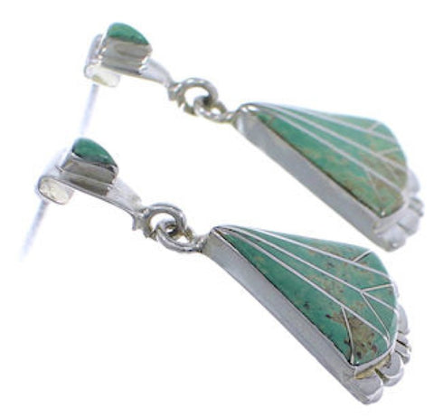 Turquoise And Sterling Silver Earrings EX31809