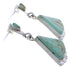 Southwest Turquoise And Sterling Silver Earrings EX31813