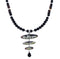 Silver And Multicolor Native American Pueblo Design Necklace PX34931