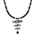 Silver And Multicolor Native American Pueblo Design Necklace PX34931