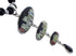 Silver And Multicolor Native American Pueblo Design Necklace PX34931