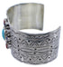 Multicolor Sterling Silver Native American Cuff Bracelet EX24478