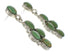 Sterling Silver Turquoise Post Dangle Earrings Jewelry TX26190
