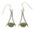 Southwestern Silver And Turquoise Hook Dangle Earrings Jewelry TX26383