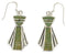 Sterling Silver Turquoise Hook Earrings Southwestern Jewelry TX26439