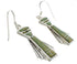 Sterling Silver Turquoise Hook Earrings Southwestern Jewelry TX26439