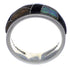 Multicolor Inlay Whiterock Rocky Trails Ring Size 6-3/4 EX43787