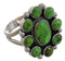 Mojave Turquoise Jewelry Silver Ring Size 5-3/4 PX43865
