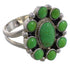 Mojave Turquoise Sterling Silver Ring Size 6-3/4 PX44016