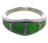 Silver Southwestern Mojave Turquoise Opal Ring Size 6-3/4 CX48443
