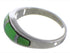Mojave Turquoise Opal Inlay Sterling Silver Ring Size 7-3/4 CX48461