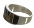 Genuine Sterling Silver Southwest Multicolor Inlay Ring Size 6 CX52013