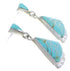Southwestern Turquoise And Silver Earrings PX32138