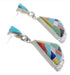 Multicolor Jewelry Genuine Sterling Silver Earrings PX32148