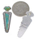 Southwestern Silver And Turquoise Post Earrings PX32198