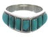 Sterling Silver Turquoise Inlay Jewelry Ring Size 7-3/4 VX36530