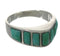 Sterling Silver Southwest Turquoise Jewelry Ring Size 7-3/4 VX36542