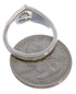 Genuine Sterling Silver Multicolor Ring Size 7-3/4 EX43935