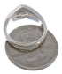 Southwest Multicolor Silver Ring Size 6 EX43936