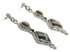 Sterling Silver Multicolor Southwest Post Dangle Earrings FX31054