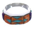 Jewelry Sterling Silver Turquoise Multicolor Ring Size 7-1/4 AX37245