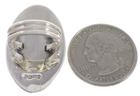 Multicolor Sterling Silver Southwest Jewelry Ring Size 5 CX51664