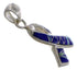 Man Made Lapis And Blue Opal Pendant EX43321