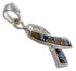 Multicolor Southwest Silver Pendant EX43325