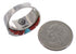 Southwest Multicolor Genuine Sterling Silver Ring Size 8-3/4 CX49983