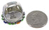 Southwestern Multicolor Sterling Silver Ring Size 5-1/2 CX50001