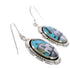 Sterling Silver Native American Design Multicolor Earrings PX31424