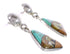 Sterling Silver Multicolor Native American Design Earrings PX31444