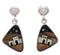 Multicolor Inlay Native American Pueblo Design Earrings PX31449