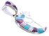 Multicolor Inlay Kokopelli WhiteRock Mystic Ocean Pendant PX26074