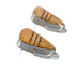 Silver And Oyster Shell Post Earrings TX43289