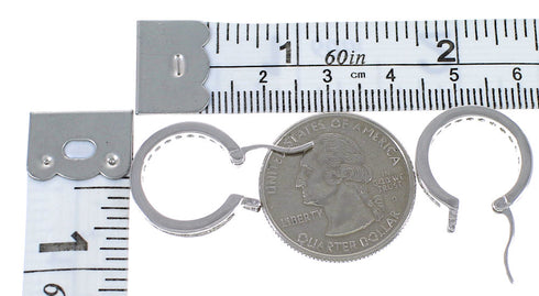 Sterling Silver Cubic Zirconia Earrings EX42716