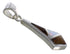 Sterling Silver Opal And Tiger Eye Inlay Pendant FX30796