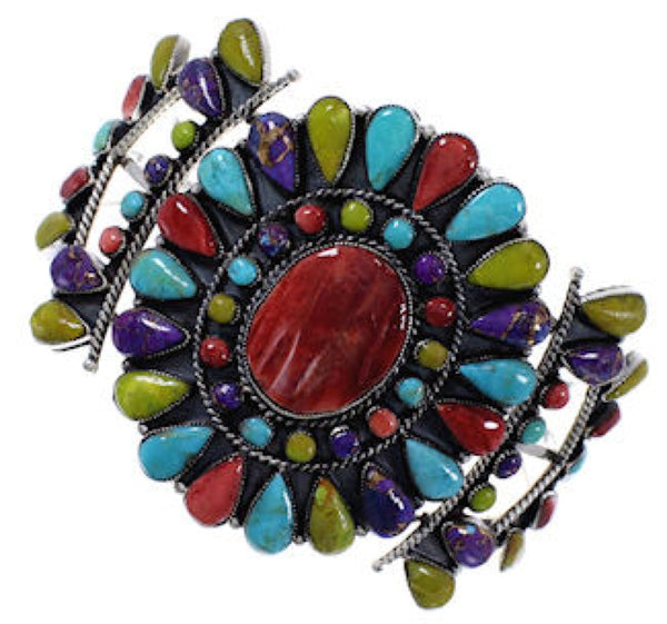Authentic Sterling Silver Southwest Multicolor Bracelet FX27796
