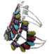 Authentic Sterling Silver Southwest Multicolor Bracelet FX27796