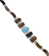 Southwest Sterling Silver Multicolor Inlay Link Bracelet FX27858