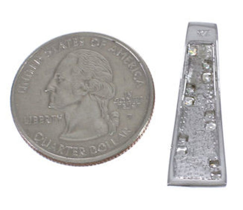 Blue Opal And Cubic Zirconia Pendant EX42741