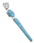 Turquoise And Blue Opal Inlay Southwest Jewelry Pendant PX42516