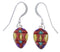 Sterling Silver Jewelry Multicolor Hook Dangle Earrings FX32826