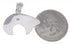 Southwest Jewelry Jet Opal Bear Pendant PX43320