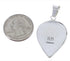 Multicolor Inlay Southwest Silver Slide Pendant PX29512