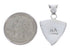 Sterling Silver Southwest Multicolor Inlay Pendant PX29233