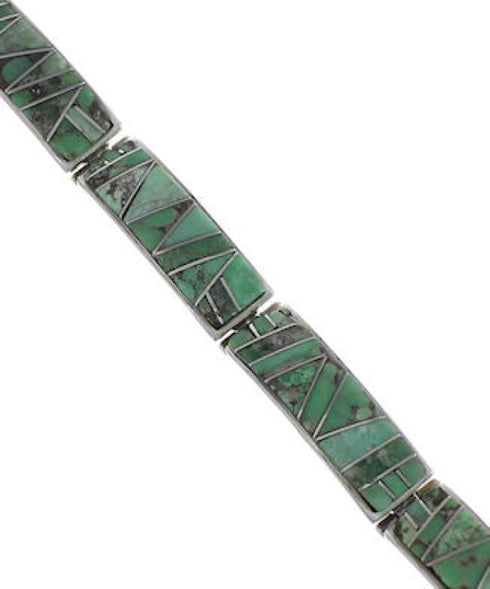 Varasite And Genuine Sterling Silver Link Bracelet PX28385