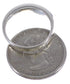 Southwest Multicolor Authentic Sterling Silver Ring Size 7-3/4 TX38235