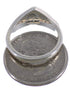 Southwest Inlay Silver Multicolor Ring Size 7-1/2 TX38354