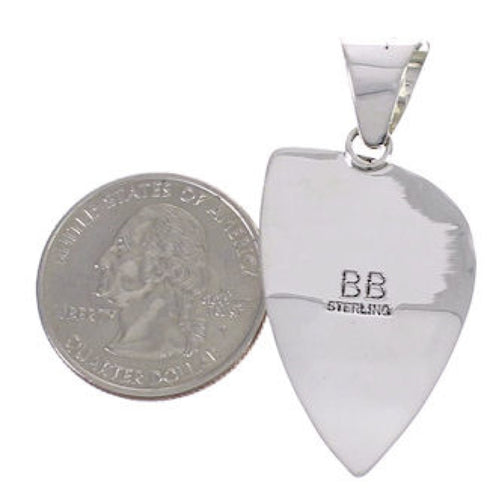 Southwest Native American Village Design Multicolor Pendant EX31251